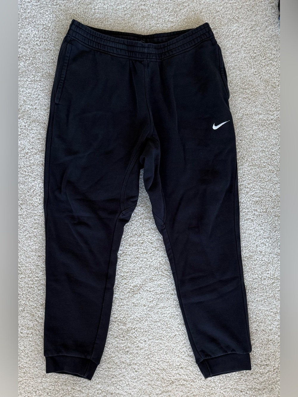 Nike Fleece Men's Joggers - Black - Size L